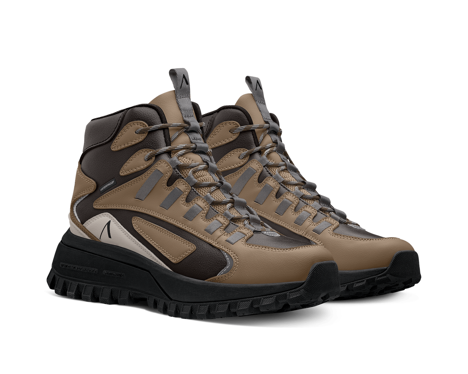 ARKK Essential Line Apaze Hightop Leather HL T-S19 | Raven Tannin | Men Apaze Hightop